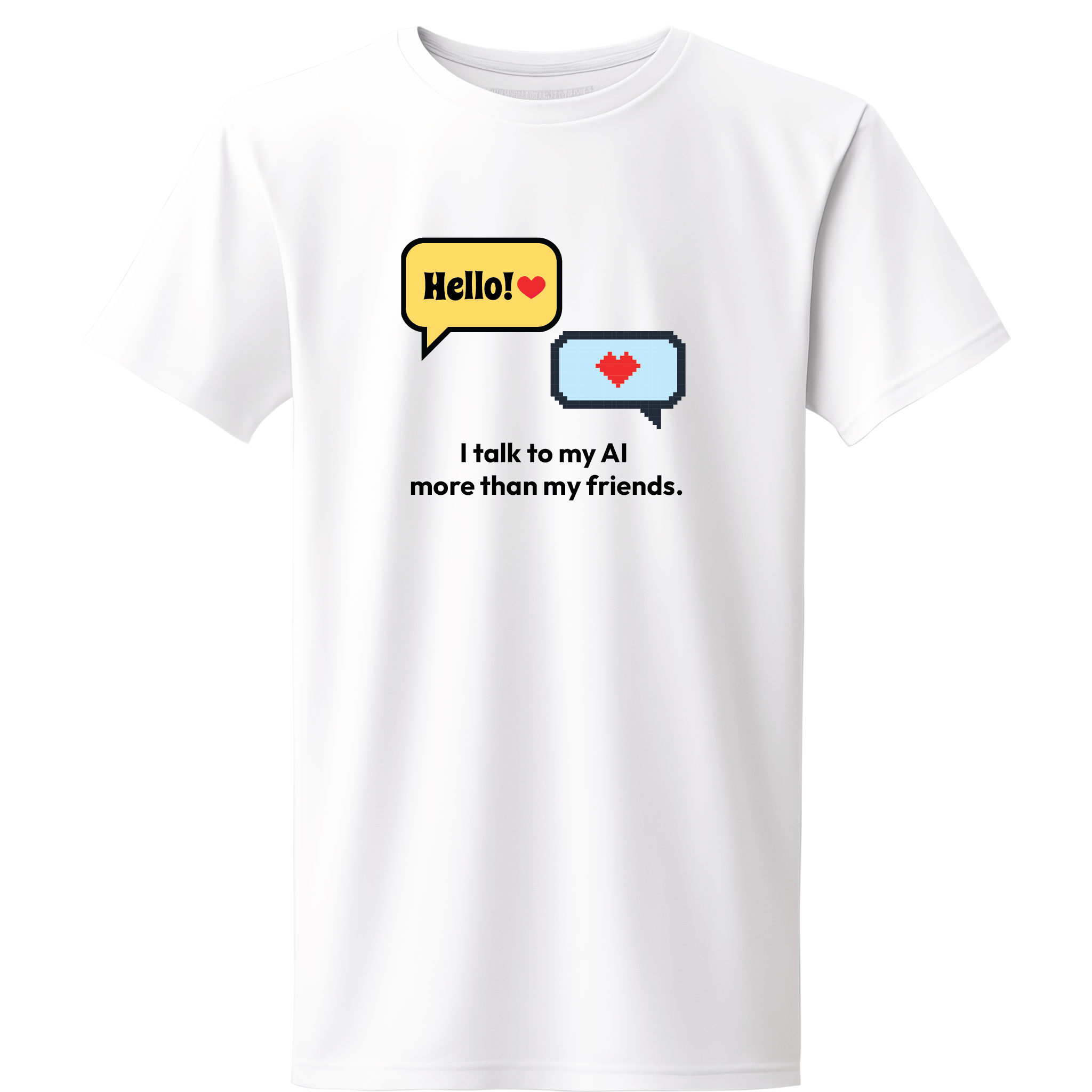 I talk to my AI more than my friends. (AI Edition)